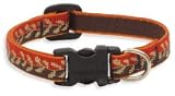 Lupine Small Dog Collar - Gold Leaf 10-16