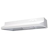 36IN WHITE RANGE HOOD 180CFM