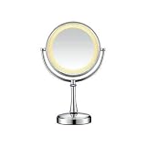 Illuminated Touch Control Mirror - Satin Nickel