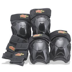 Childrens Toyshop  Sporting Goods : VFX Aggressive Protective Knee, Elbow and Wrist Pads - Medium
