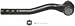 Automotive : Moog ES3472 Steering Center Link Tie Rod End