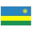 Rwanda 3ft x 5ft Nylon Flag