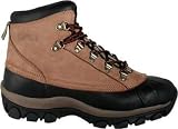 Women's Brown Mid Lace-up Rain & Snow Boots