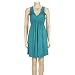 FULL TILT Crochet Back Dress - Teal Green