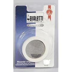 Bialetti Gummidichtung u. Filter Sieb f�r 10 Tassen Venus Bialetti Espressomaschine