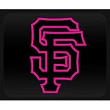 San Francisco Giants SF Outline - 6" HOT PINK - Vinyl Decal Sticker