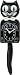 Kitchen & Housewares : Kit-Cat Clock, Black