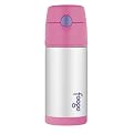 Thermos 12-oz. Leak-Proof Bottle with Straw - Pink