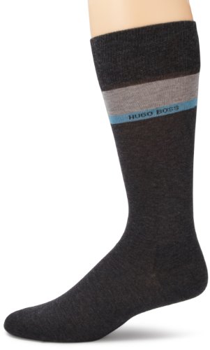 HUGO BOSS Mens S Design Us Striped Fashion Sock, 