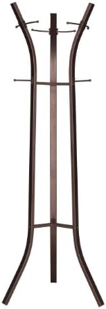 Kings Brand Bronze Finish Metal Coat Rack &amp; Hat Stand