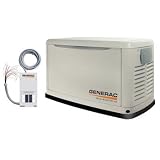 Generac 5870 Guardian Series Air-Cooled 8kW 120/240 Volt Single Phase Steel Residential Generator