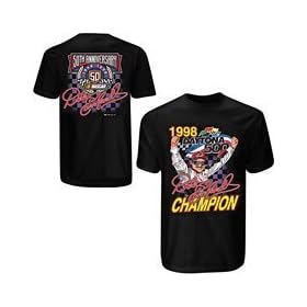 #3 Dale Earnhardt Sr. Black 1998 Daytona Win 10th Anniversary Tee