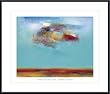 Art Poster Metal Framed Print - DESERT CLOUD - Artist: GARY MAX COLLINS- Poster Size: 25 X 30