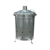 from Parasene Galvanised Garden Incinerator Fire Bin Good Quality New Model 155.002