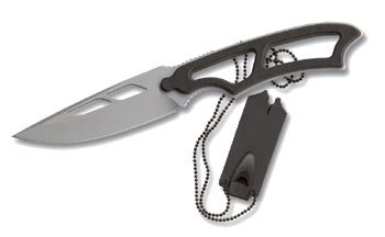 Smith and Wesson Neck Knife 990ta Tanto Black Smith and Wesson Neck Knife 990ta Tanto Black