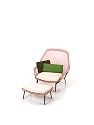 Slow Chair - slow-chair-rot-creme - Vitra