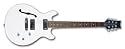 Daisy Rock Retro-H Guitar, White Pearl