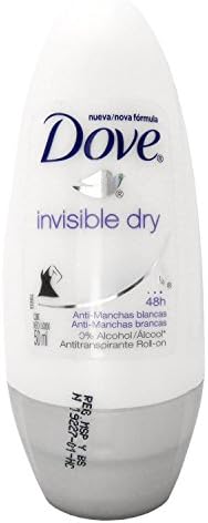 Dove Invisible Dry 48 Hs Anti-perspirant Roll-on Deodorant Desodorante. 50 Ml.