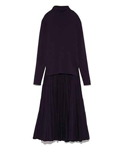 (ミラオーウェン)Mila Owen ニットプリーツセットアップ