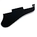 3Ply Jazz Archtop Guitar Pickguard Fits ES 335 Short Version ,Black