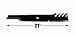 USA Mower Blades (3 CMB111BP Toothed Low Lift Blade Fits Ferris Kees Lesco Snapper Wright 1520842 823006 0788 50170 Length 21in. Width 3in. Thickness .250in. Center Hole 5/8in. 60 61in. Deck
