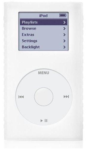 XtremeMac White Silicone Case for iPod Mini