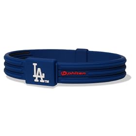 Phiten MLB Authentic Bracelet, Los Angeles Dodgers