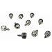 PC Hardware : Cables Unlimited Case Thumb Screws Chrome 10 Pack