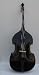 Crystalcello MB450 3/4 Size String Bass with Carrying Bag + Bow - BLACK Color