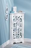 WHITE GRAPE CORNER CABINET