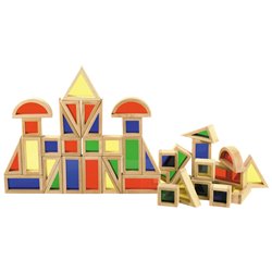 Deluxe Rainbow Blocks ( 42 piece set)