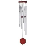 26" Carillon Angelic Hand-Tuned Triple Sealed Elm Wood Diamond Line Wind Chime
