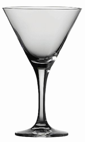Schott Zwiesel Tritan Crystal Stemware Mondial Collection Martini 8.2 Ounce, Set of 6
