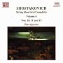 Shostakovich - String Quartets Nos 10, 11 & 13