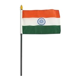 India Flag 4 x 6 inch