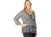 How To Measure Bra Sizes : Plus Bay Studio Career 3/4 Sleeve Blouse With Cami