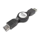 Retractable Cables, Firewire 6p Male To Male