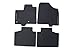 Genuine Toyota Accessories PT908-08130-20 Front and Rear All-Weather Floor Mat (Black), Set of 8
