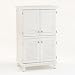 Hampton Solid Wood Computer Armoire w/Louvered Doors