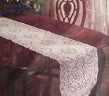 Indoor Furnitures item: Quaker Lace Nottingham Heavy Lace Table Runner