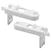 Prime-Line F 2788 Window Tilt Latch, White Plastic (1 Set)