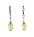 Earrings - E76 - Crystal Rice Drop ~ Jonquil (Yellow)