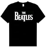 Beatles logo Black t-shirt (Medium)