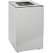 Witt Industries Steel Geo Cube Recycling Container, Square Opening, Legend "Waste", Square