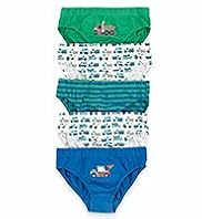 5 Pack Pure Cotton Assorted Transport Slips