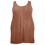 Sleeveless Plus Size Zip Up Terry Cover Up by Coco Bay - Women's Swimwear Plus Size Swimsuits at coco bay