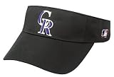 Colorado Rockies Officially Licensed MLB Adjustable Velcro Adult Visor