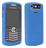 Brand Blue Blackberry Pearl 8110 8120 8130 (Not 8100) OEM Skin Phone Protector Sprint, ATT, Verizon, TMobile, Alltel