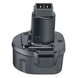 Tools : 9.6 VOLT POWERTOOL REPLACEMENT BATTERY FOR DEWALT (9.6V 2000 mAH Ni-CD or 2100 mAh NI-MH)