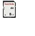 SanDisk 8GB SDHC Memory Card (RETAIL PACKAGE)